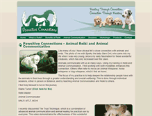 Tablet Screenshot of pawsitive-connections.com